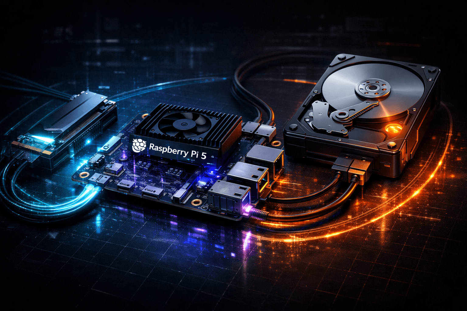 Montando discos NVMe y NTFS en Raspberry Pi 5